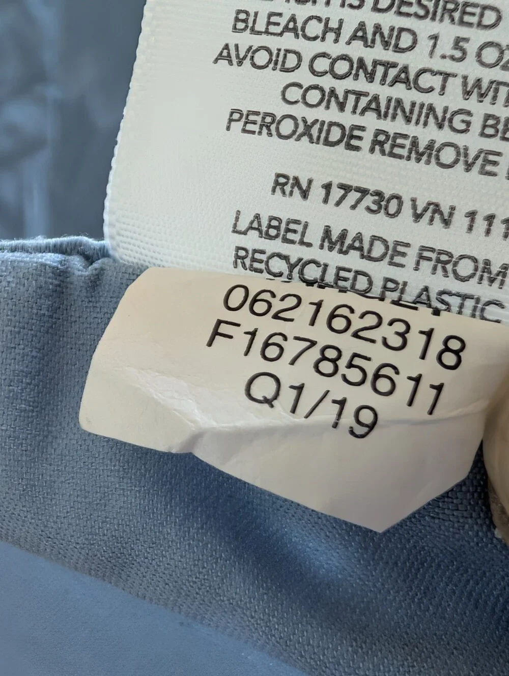 Threshold King Blue Cotton Flat & Fitted Sheet Cooling Breathable